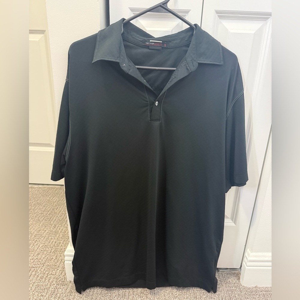 Nike Tiger Woods Collection Black Polo Shirt